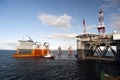 03. 08. 2014 - The heavy lift vessel Dockwise Vanguard offloading the Semi-Submersible rig Ã¢â¬ÅOcean PatriotÃ¢â¬Â, outside